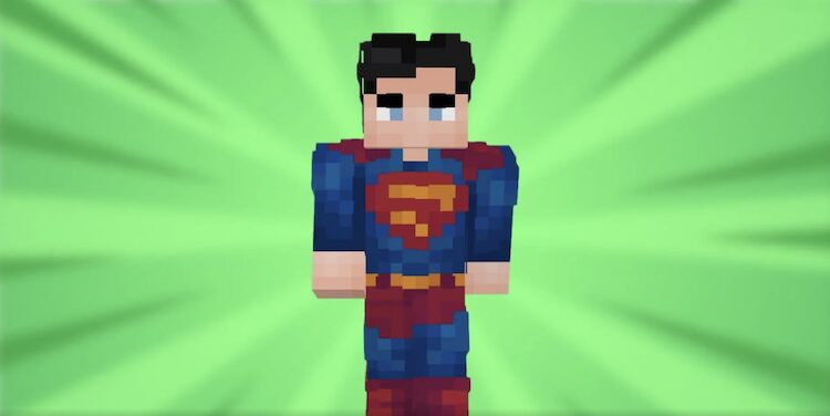 اسکین Superman برای ماینکرفت بدراک